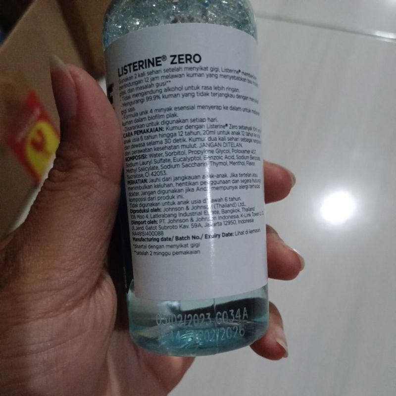 LISTERINE OBAT KUMUR 100ML