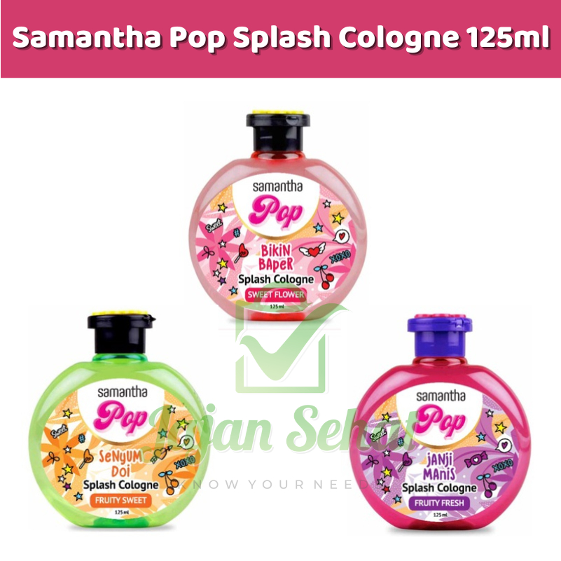 Samantha Pop Splash Cologne 125ml