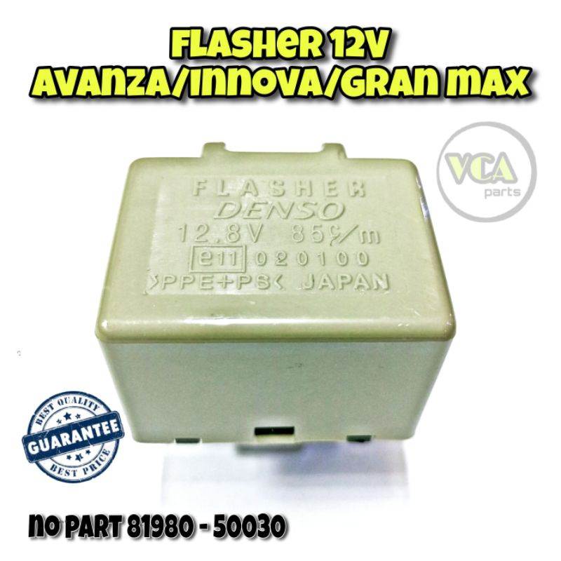 FLASHER 12V INNOVA/AVANZA/GRAN MAX.