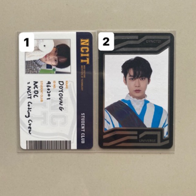 aab doyoung photocard official nct 127 idc ncit uc universe