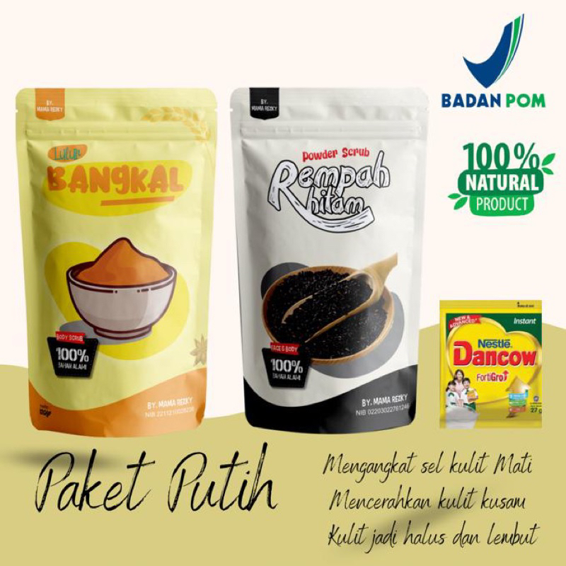 LULUR REMPAH KAYU BANGKAL by MAMA REZKY