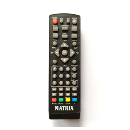 REMOT REMOTE STB MATRIX APPLE KUNING - MATRIX GARUDA SET TOP BOX