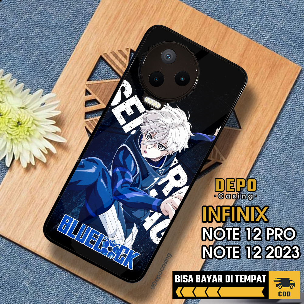 Case Infinix Note 12 2023 Note 12 Pro Casing Infinix Note 12 2023 Note 12 Pro Depo Casing [BLLK] Cas