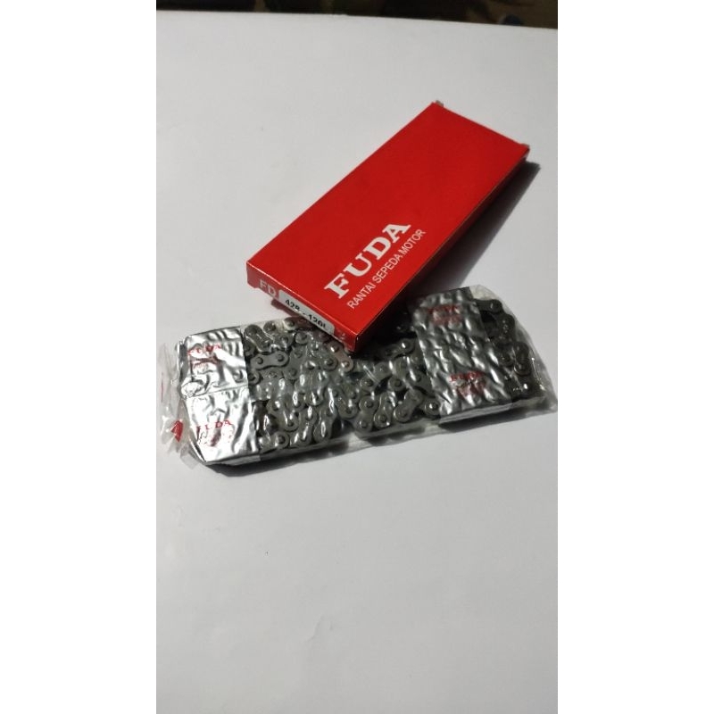 RANTAI MOTOR VIXION LAMA SATRIA FU 428H 120L KUALITAS JAPAN MERK FUDU