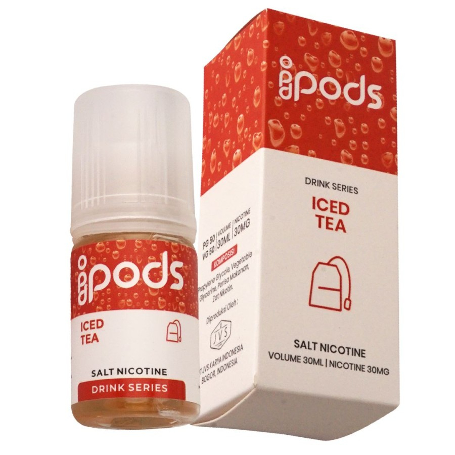 idPods Iced Tea Salt Nic 30ML by Raffi Ahmad x JVS
