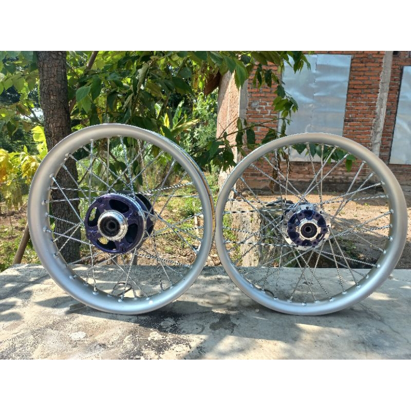 velg set pnp tirev tiger revo depan belakang tromol original bubut