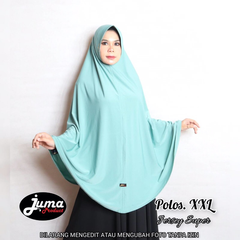 JILBAB JUMA INSTAN DAILY SYARI XXL JERSEY SUPER PET ANTEM BY JUMA PRODUCT
