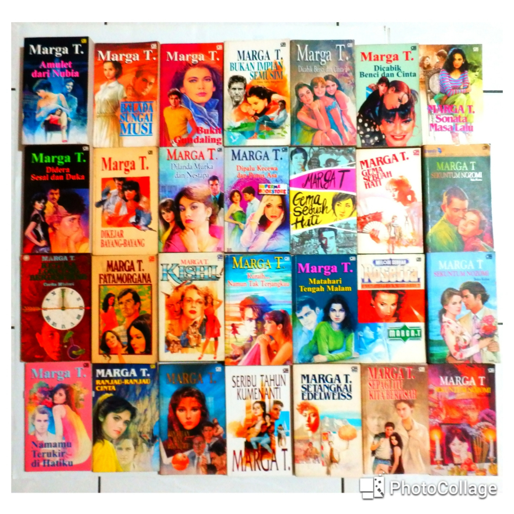 Novel Pilihan Marga T. indonesia