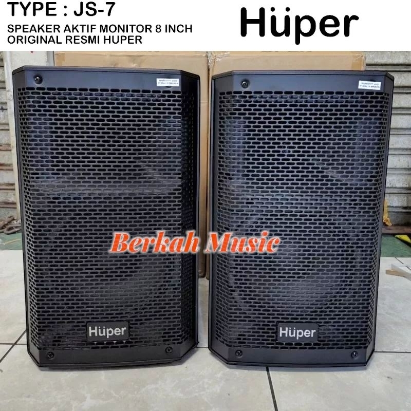 HUPER Speaker Aktif JS 7 Original - 8 Inch Speaker HUPER JS7 200 Watt