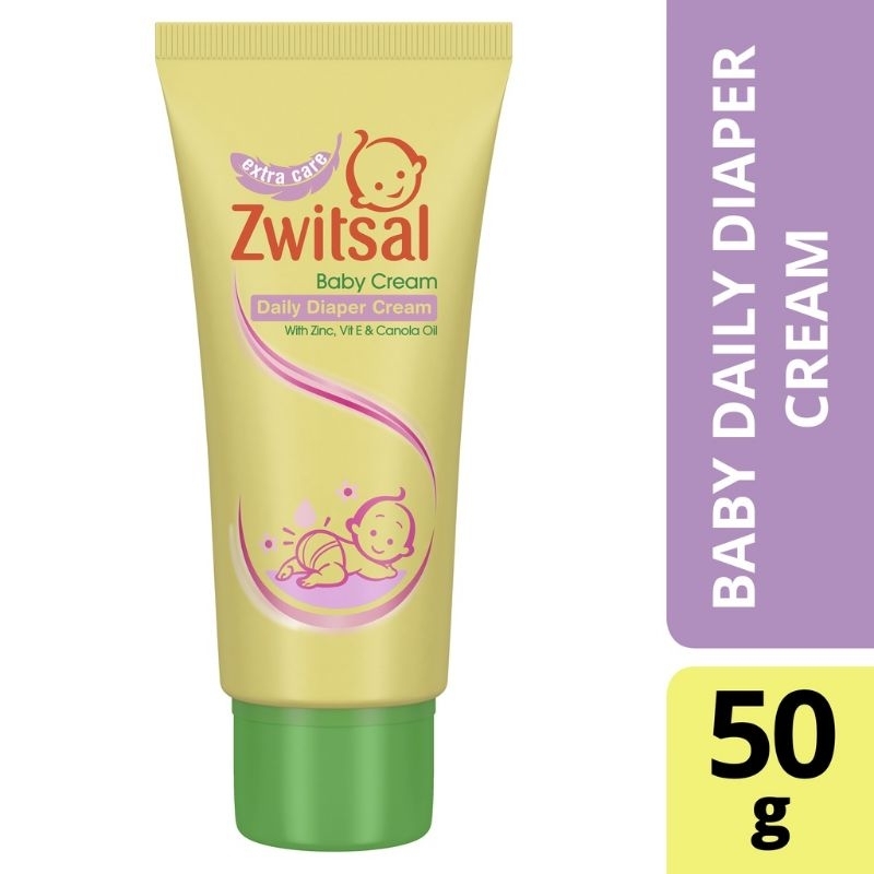 Zwitsal Baby Daily Diaper Cream 50gr Krim Ruam Popok Bayi