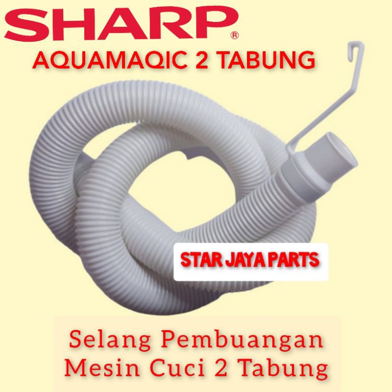 Selang Pembuangan Mesin Cuci SHARP AQUAMAQIC 2 Tabung