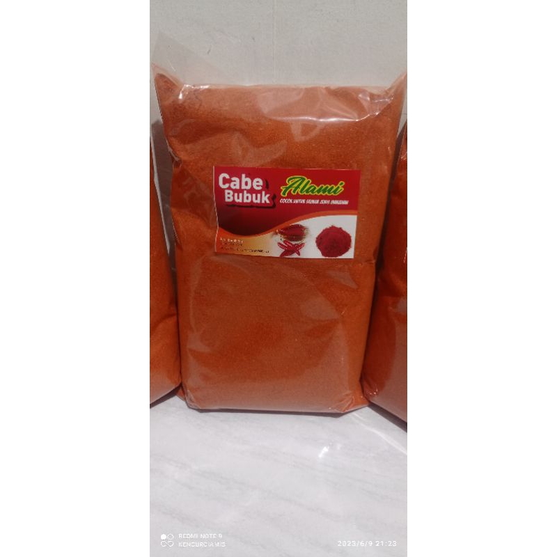 

RK60 Cabe Halus (1kg) Cabe Bubuk Halus Ori Xtra Pedas