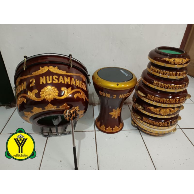 PROMO Rebana Hadroh Jepara full set ukir