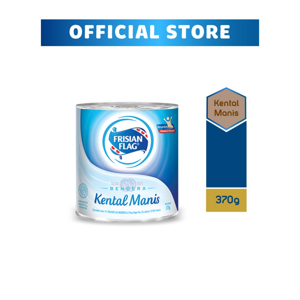 

Frisian Flag Kental Manis Putih 370G