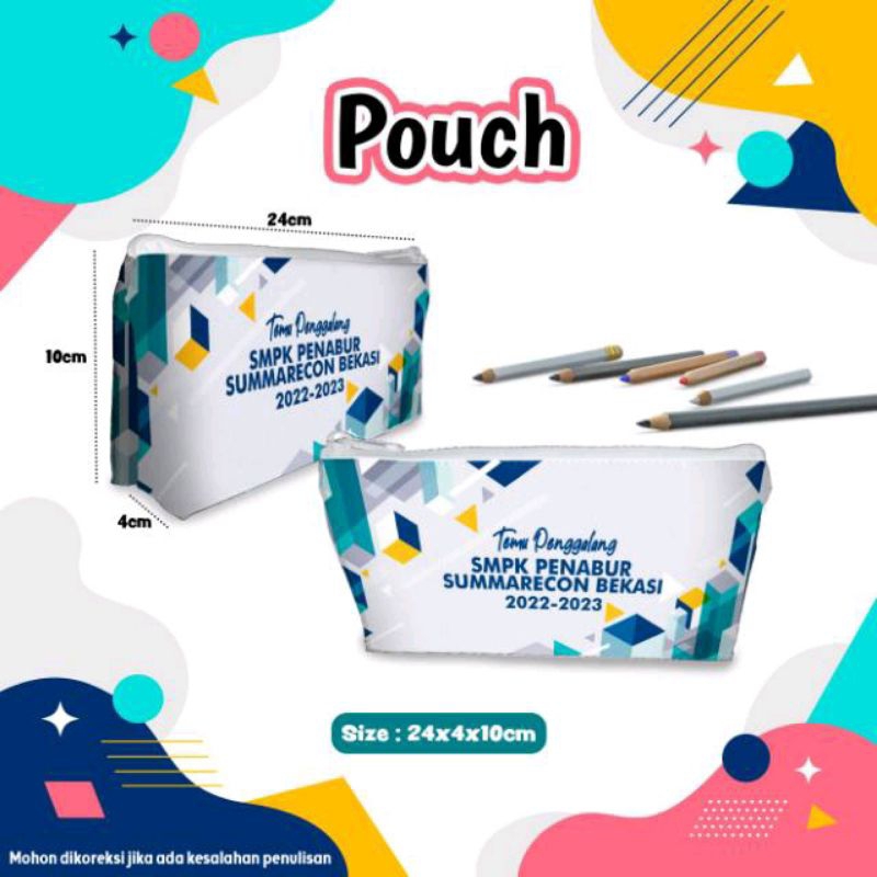 

RUANG - CUSTOM POUCH PERDESAIN