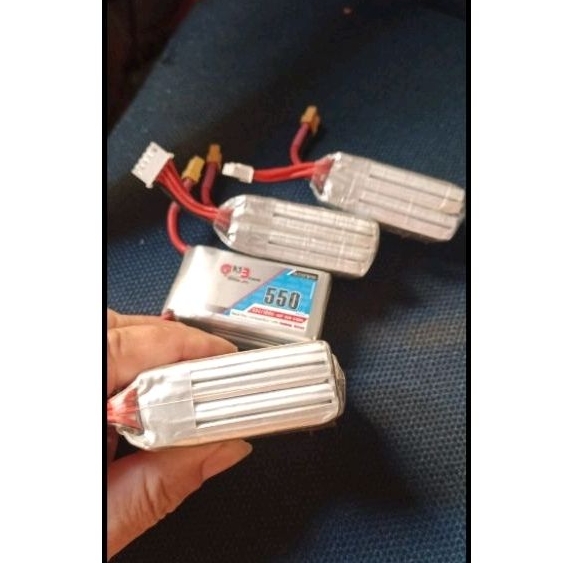 Jual batery lipo bekas gaoneng 550mah 4s