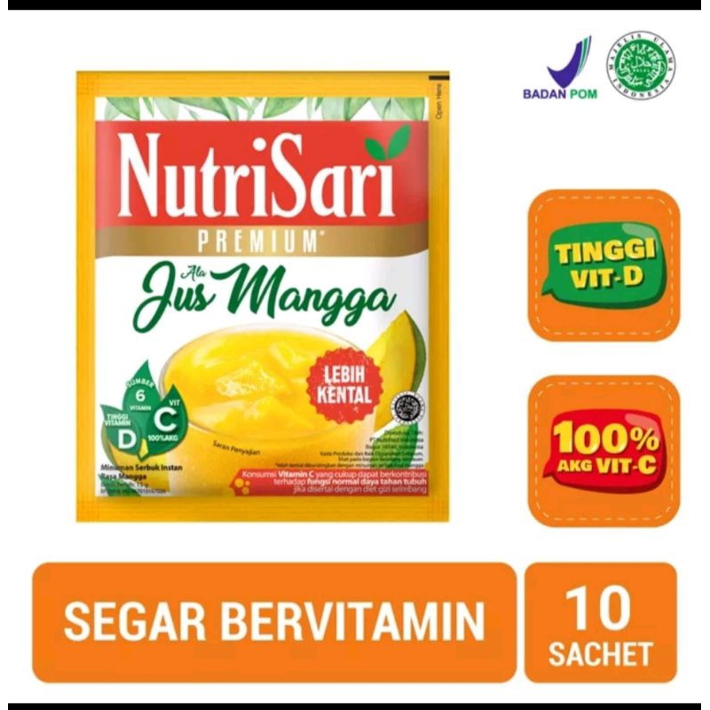 

Nutrisari Premium Ala Jus Mangga