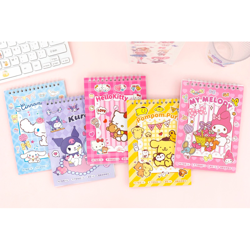 

Buku STICKER 3in1 Viral Terlaris Stiker Kuromi Kartun Korea Lucu