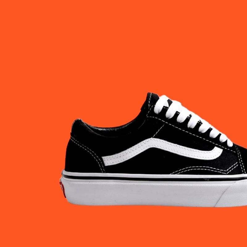 [BISA COD] VANS OLDSKOOL CLASSIC BLACKWHITE PREMIUM