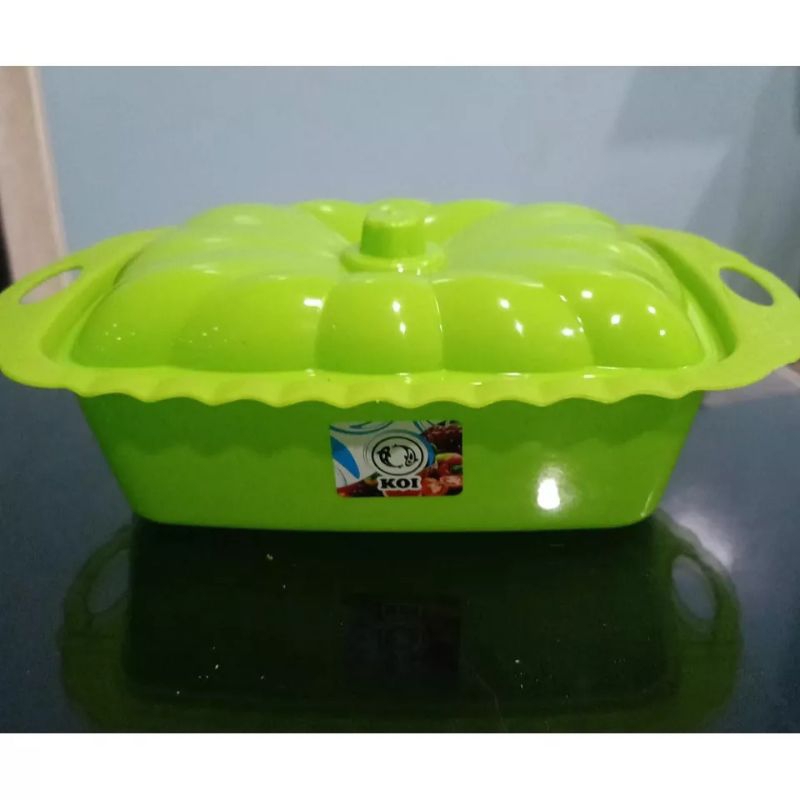 tempat sayur plastik/baskom plastik tutup