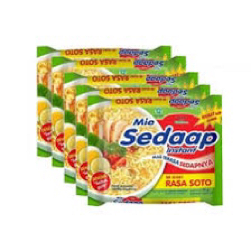 

Mie sedap soto 5 pcs