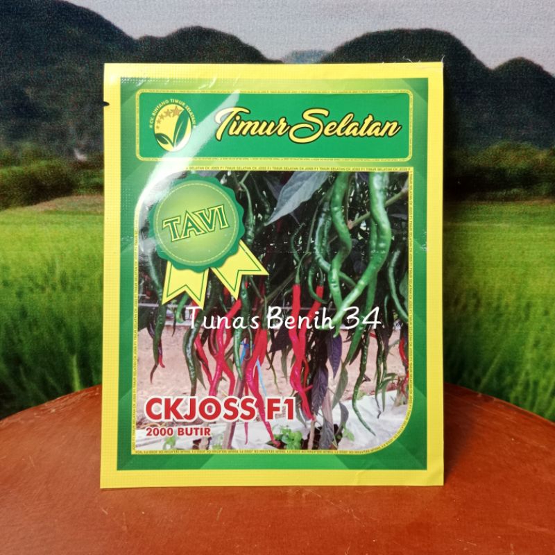 Benih Cabe Merah Keriting CK Joss / Ckjoss F1 2000Butir - Cap Timur Selatan