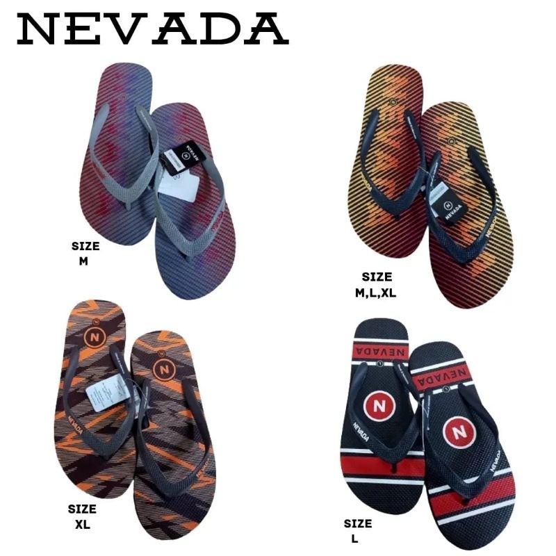 Sandal cowok dewasa Nevada