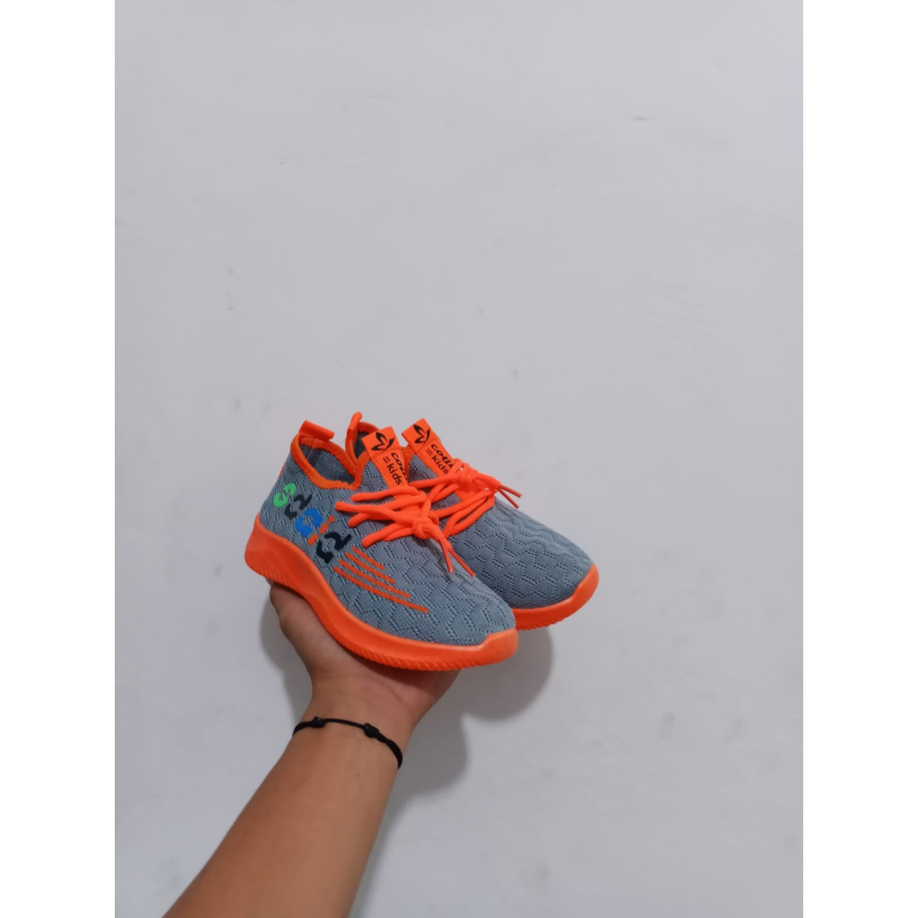 TERBARU!!! Sepatu Rajut anak collin 928 size 22-36 - Sepatu slip on tali untuk anak merk collin NYAMAN DI PALKAI!!!