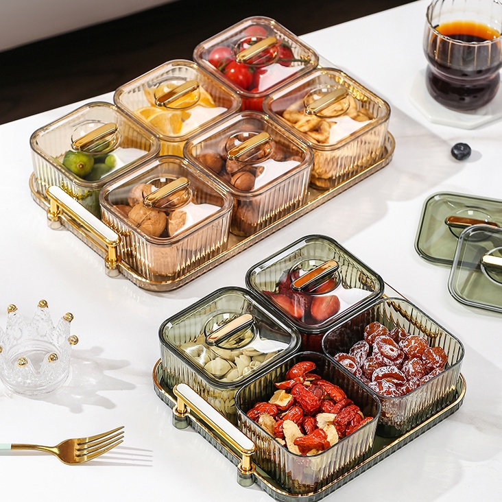 【COD】Nampan Snack Tray/Snack Tray Toples/Tempat Saji Snack Cemilan/Nampan Saji Makanan