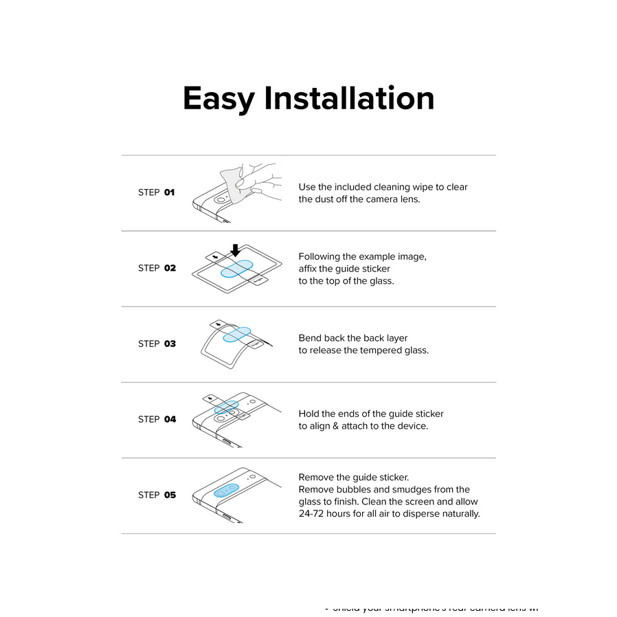 Ringke Camera Protector Glass Lens for Google Pixel 7a