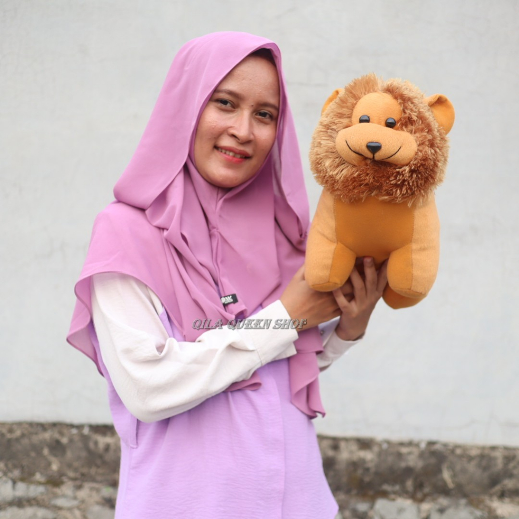 BONEKA SINGA L EKOR PENDEK, MURAH TERLARIS BISA COD