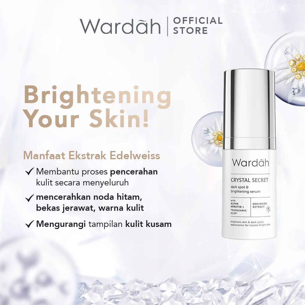 Wardah Crystal Secret Dark Spot &amp; Brightening Serum 20ml