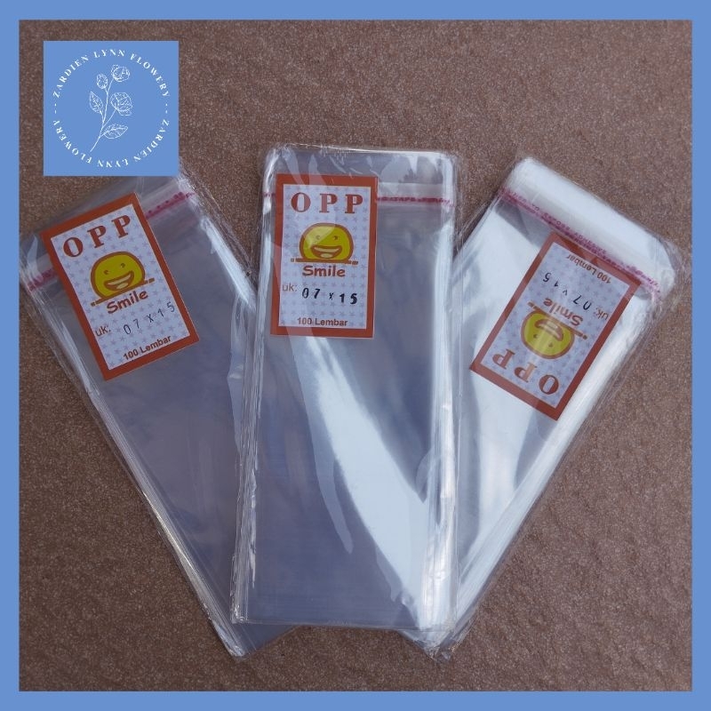 Plastik OPP uk. 7 x 15 Plastik Uang Plastik OPP Seal