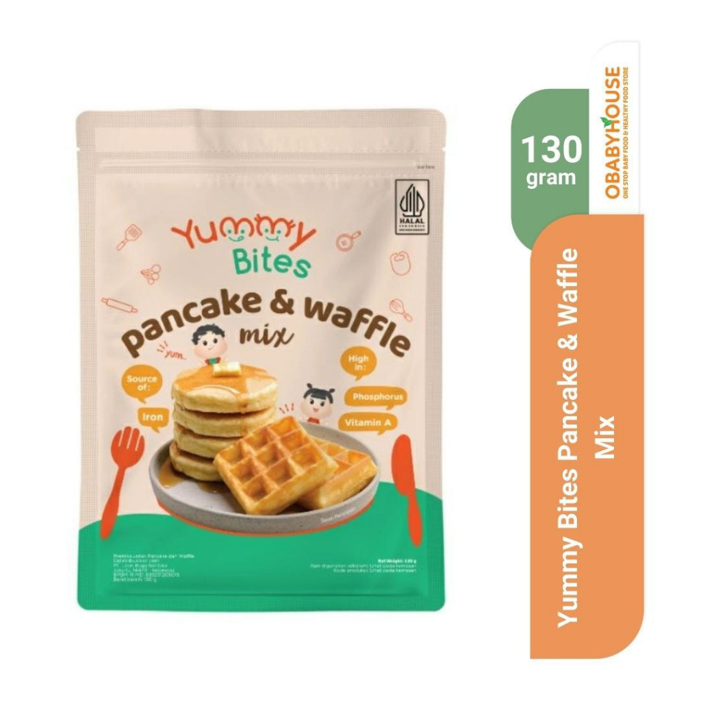 Yummy Bites Pancake &amp; Waffle Mix 130 gr