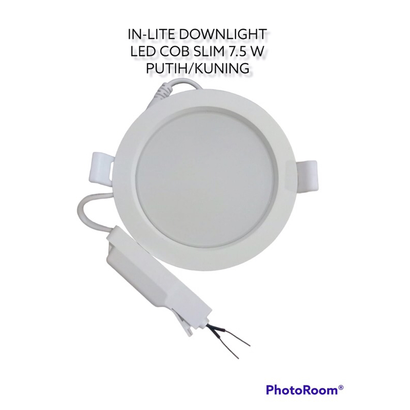 INLITE IN-LITE DOWNLIGHT LED PANEL SLIM 7.5W WATT BULAT INDS602R 7,5W