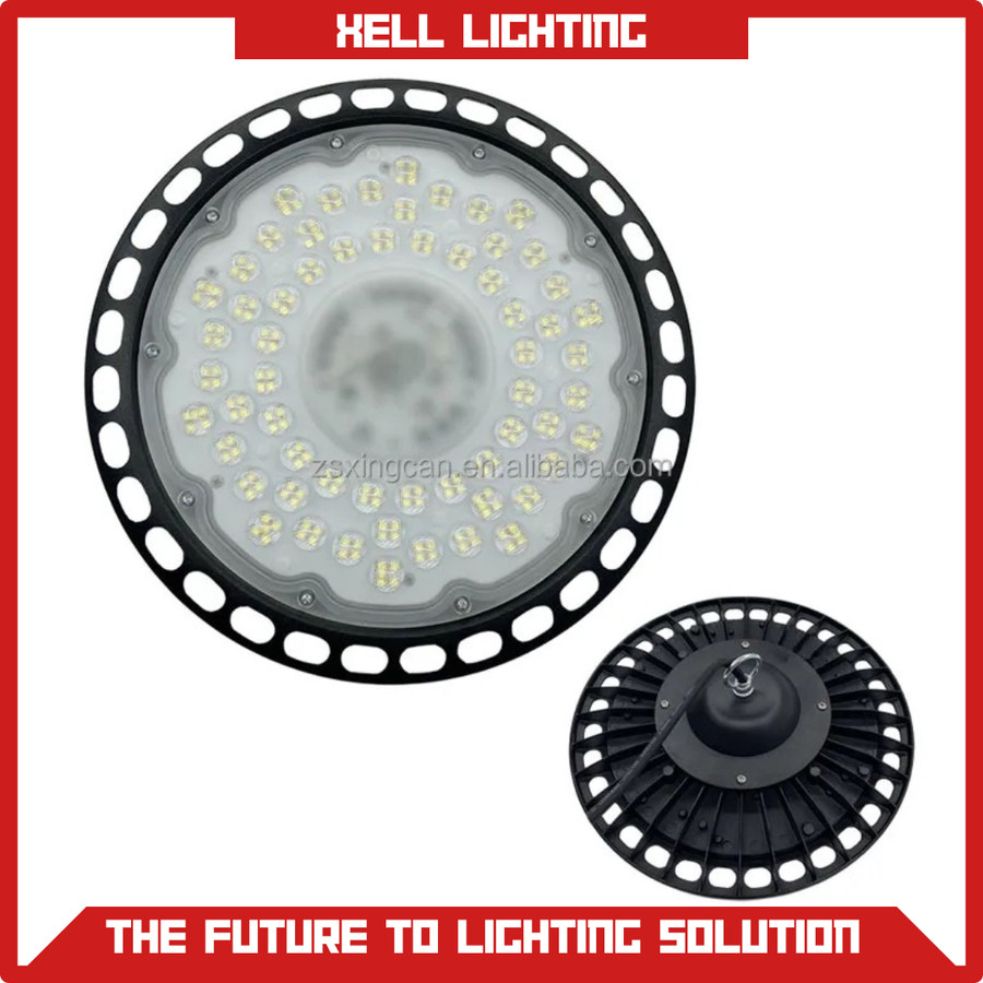 lampu led highbay ufo 100 watt 200 watt lampu gantung industri pabrik