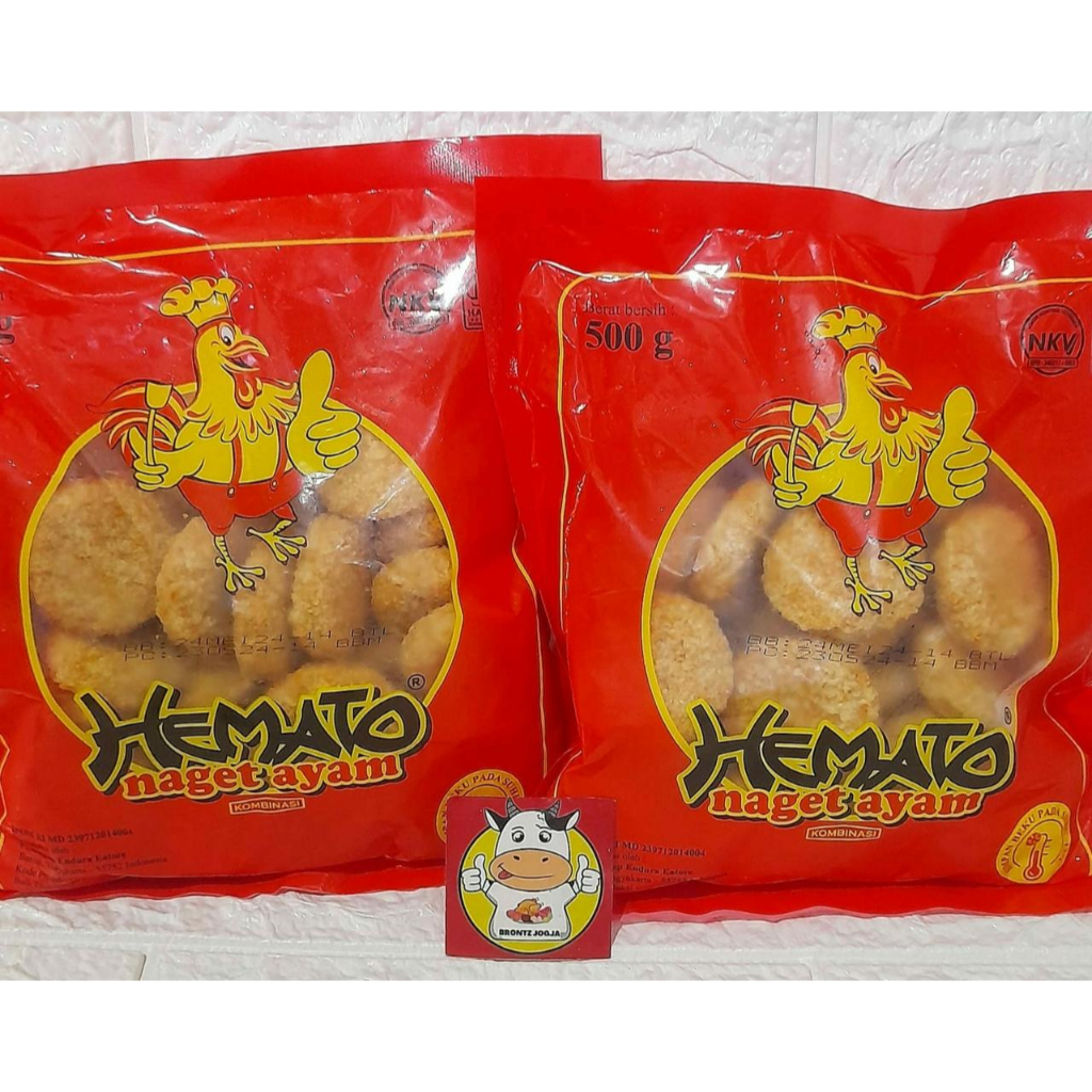 

HEMATO NUGGET AYAM COIN 500GR - FROZEN FOOD - BRONTZ JOGJA