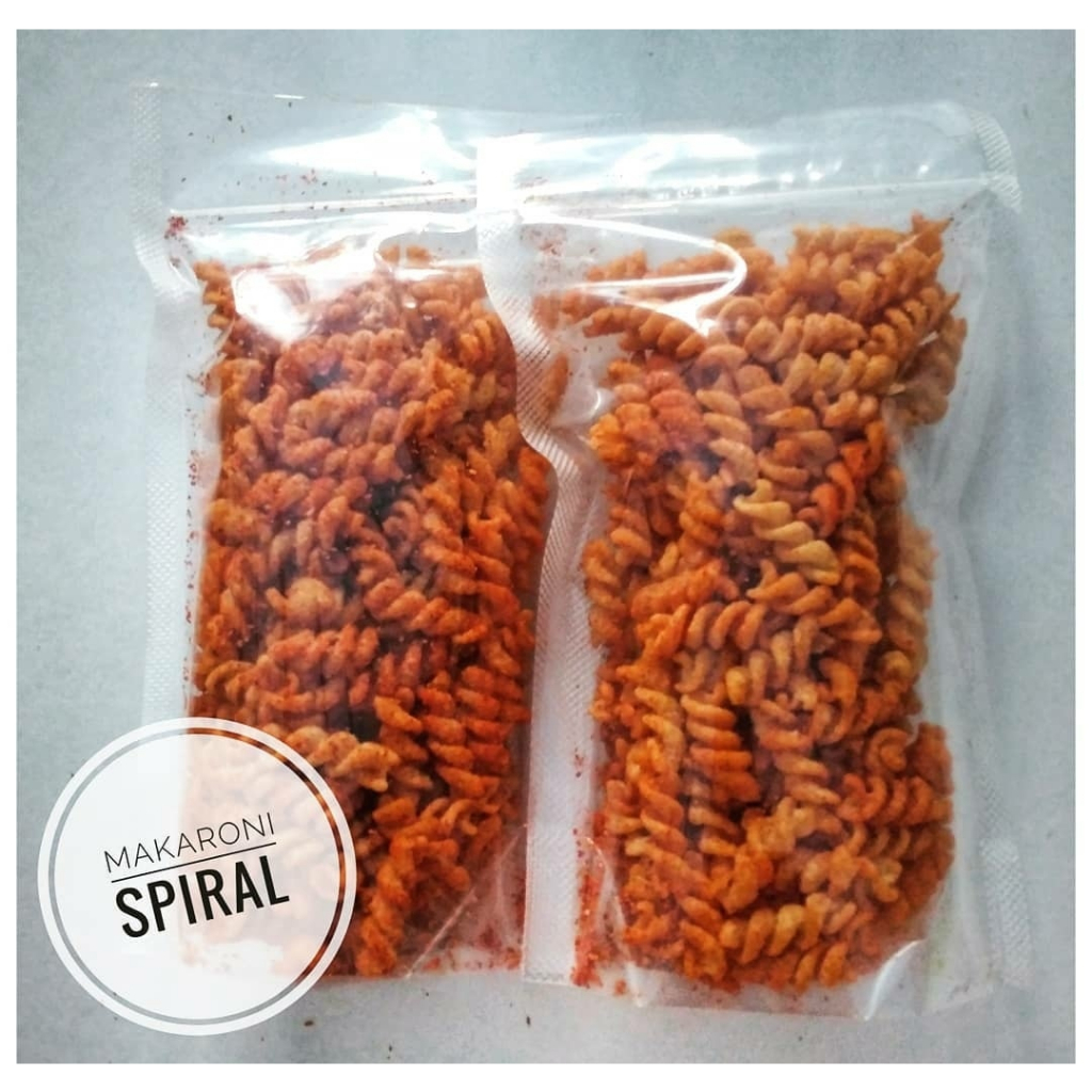 

TERLARISS !! Makaroni Spiral 100gr Cemilan Pedas Makroni