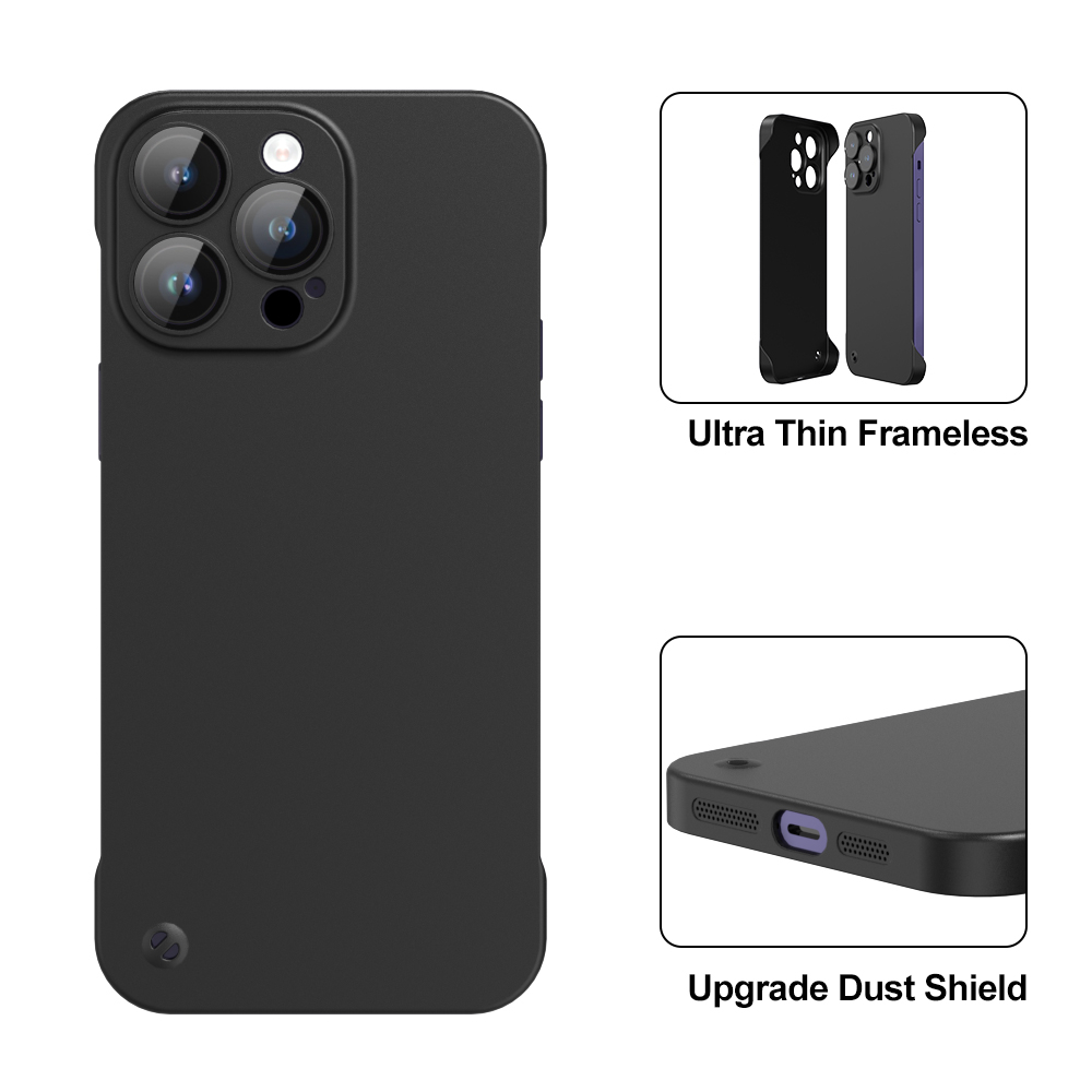 Ultra Thin Camera Lens Protector Phone Case for iphone 13 Pro Max 13 Pro 13 Plating Metal