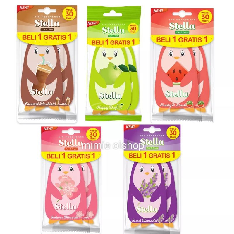 pengharum pewangi parfum mobil Stella Fun N Fresh