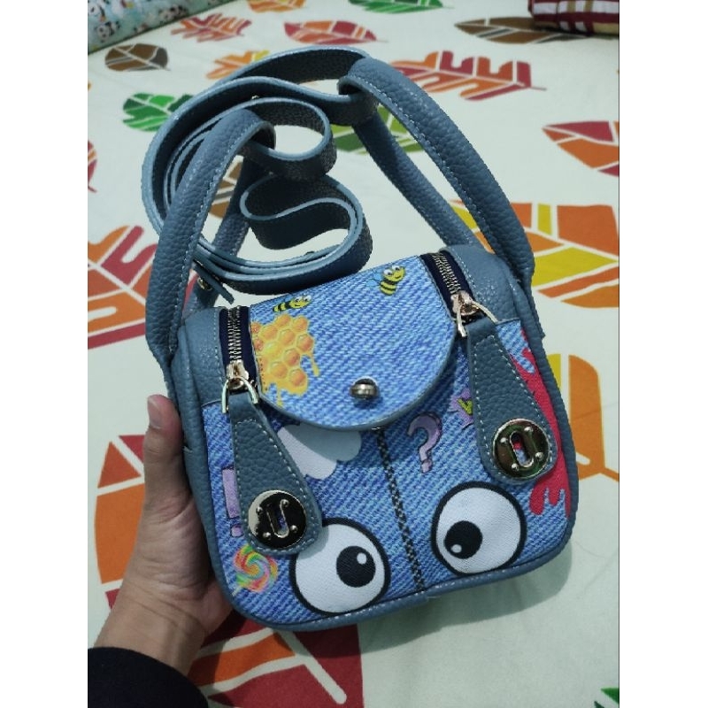 Tas Lindi Mini Motif Mata Ala BKK