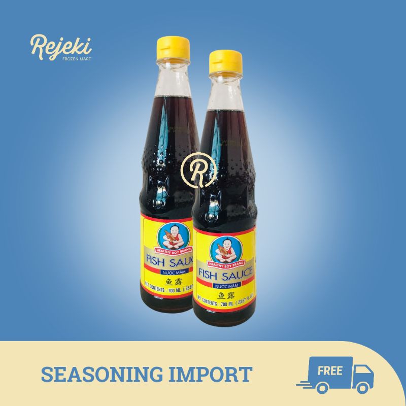 

Healthy Boy Fish Sauce Kecap Ikan Thailand 700ml Dek Som Bon - Rejeki Frozen Mart