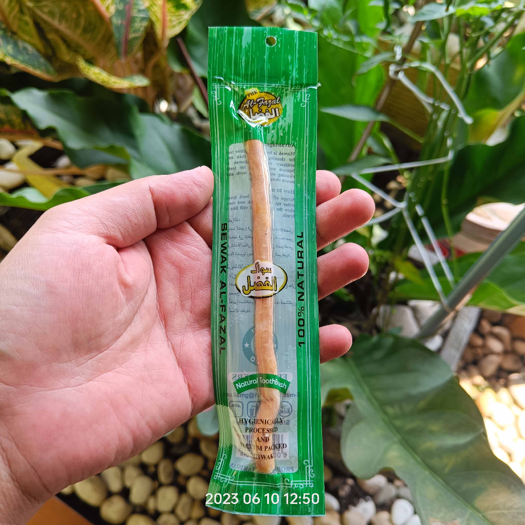 Siwak Gosok Gigi Al Fazal Miswak 15cm