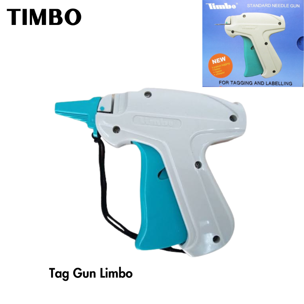 Tagging Gun Timbo Original / Tag Gun/ Tag Pin/ Tembakan Top pin Label Harga Sepatu / Tag Laundry