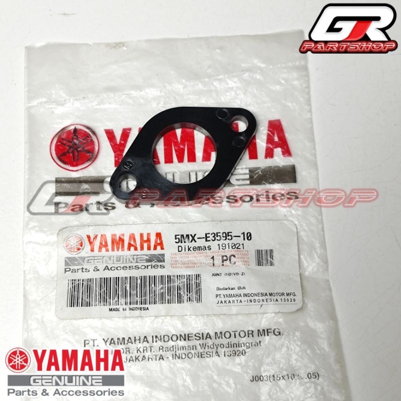 ebonit fiber intake mio sporty smile soul fino nouvo ori ygp original yamaha paking fiber intek