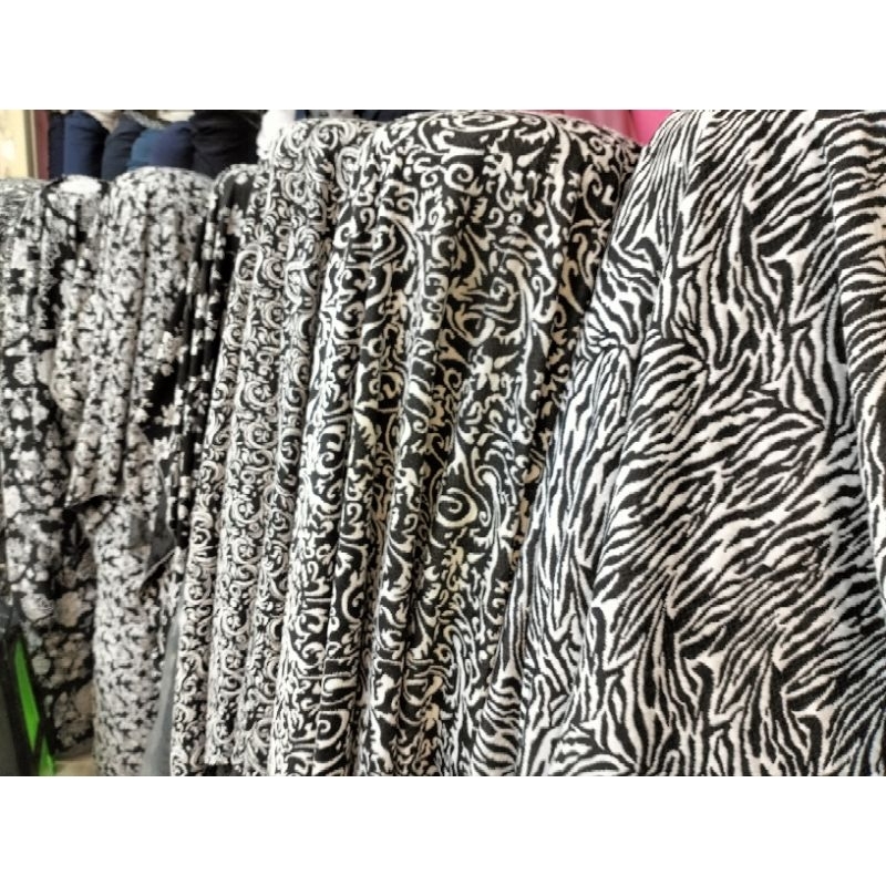 Bahan/Kain Jaguar Emboss