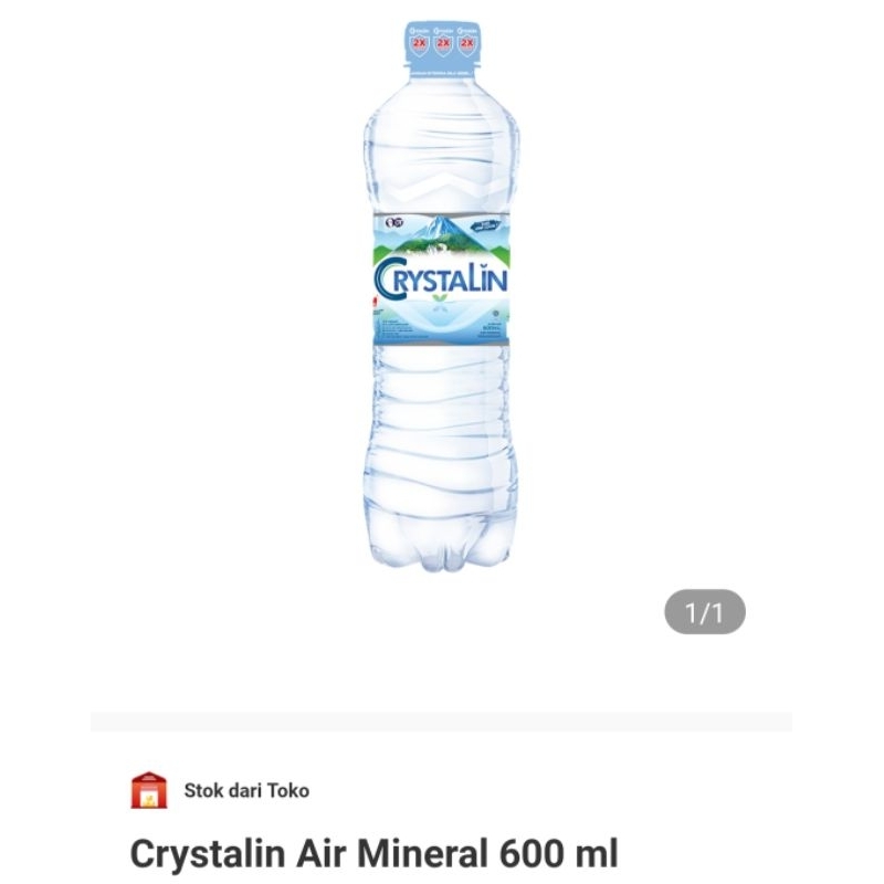 

Crystalin Air Mineral 600 ml