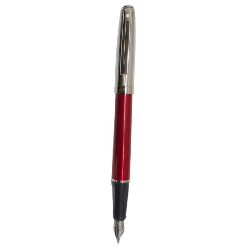 

Sheaffer® Prelude Garnet Red Lacquer Barrel Chased Palladium Plate Featuring Chrome Plate Trim Fountain Pen