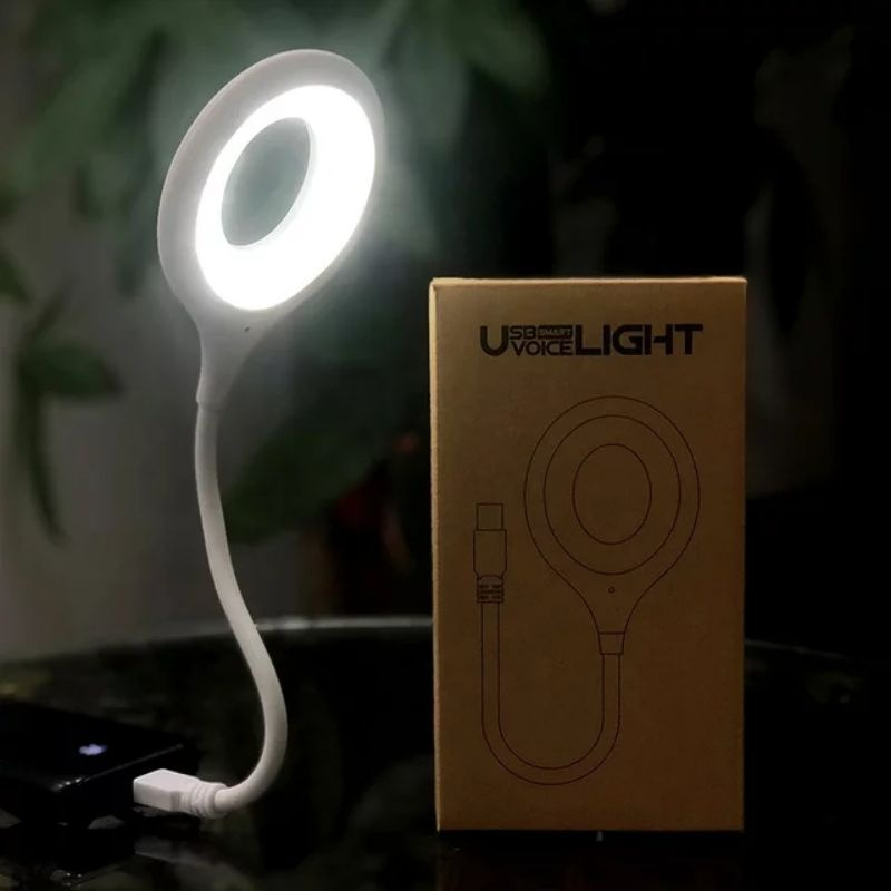 Lampu Led Suara Usb Premium Smart Voice Light Usb Plug