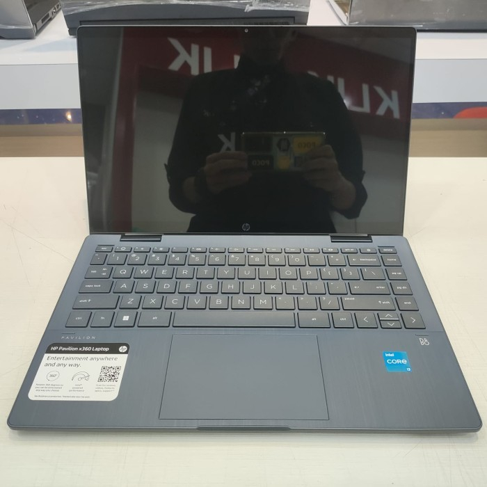 LAPTOP TOUCH SCREEN HP PAVILION X360 14 i3 1215U TOUCH FHD IPS TOUCH WIN11 BLUE LIKE NEW